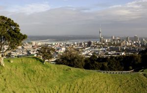 View of Auckland City from Mangawhai 